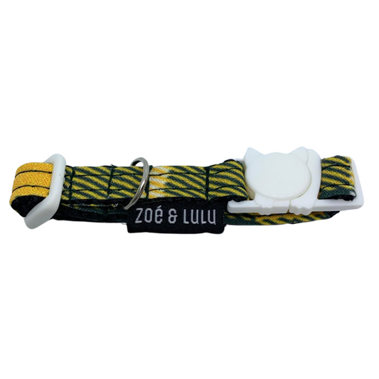 Green Bay Cat Collar