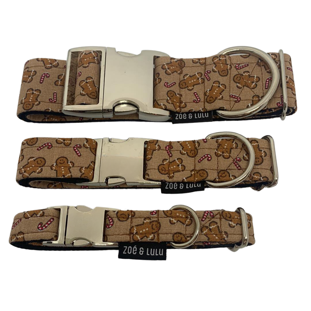Gingerbread Dog Collar