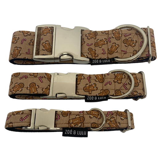 Gingerbread Dog Collar
