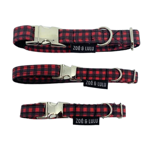 Plaid Dog Collar