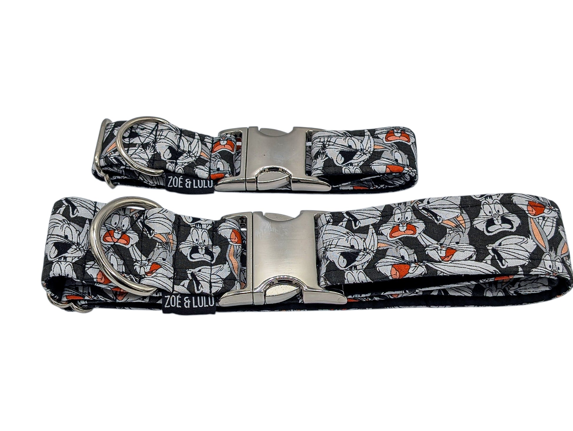 Collier pour chien lapin  clip en metal
Fais au Québec /Rabbit dog collar with metal clip
Made in Quebec