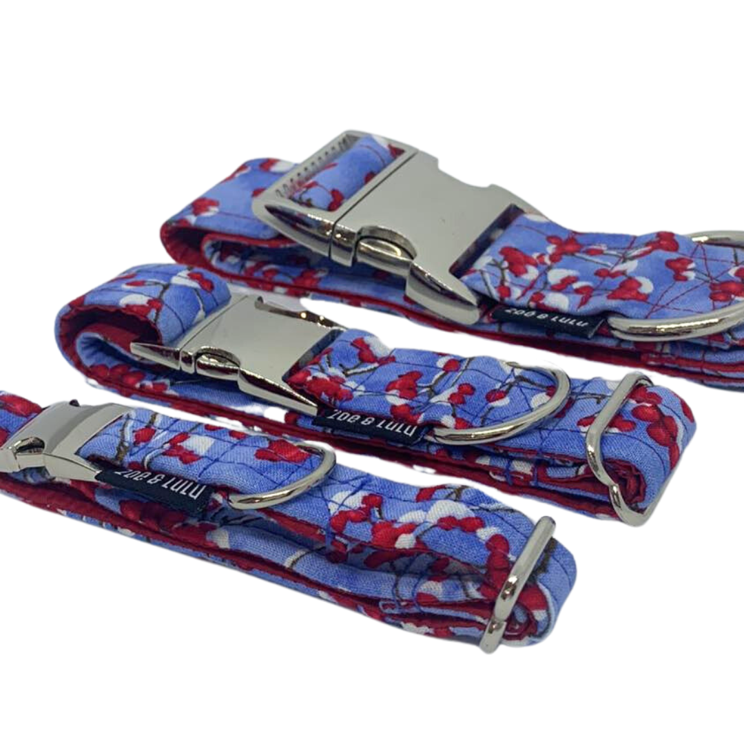Collier pour chien  neige sur arbre clip en metal fais au quebec/
Dog collar for snow on a tree, metal clip, made in Quebec