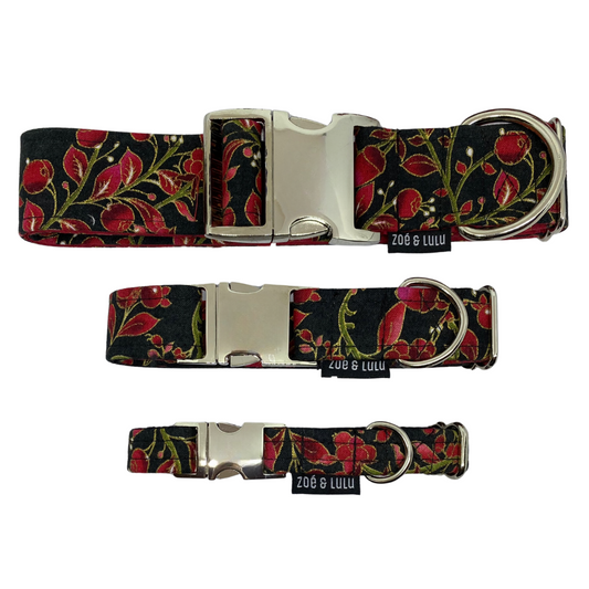 Holly Dog Collar