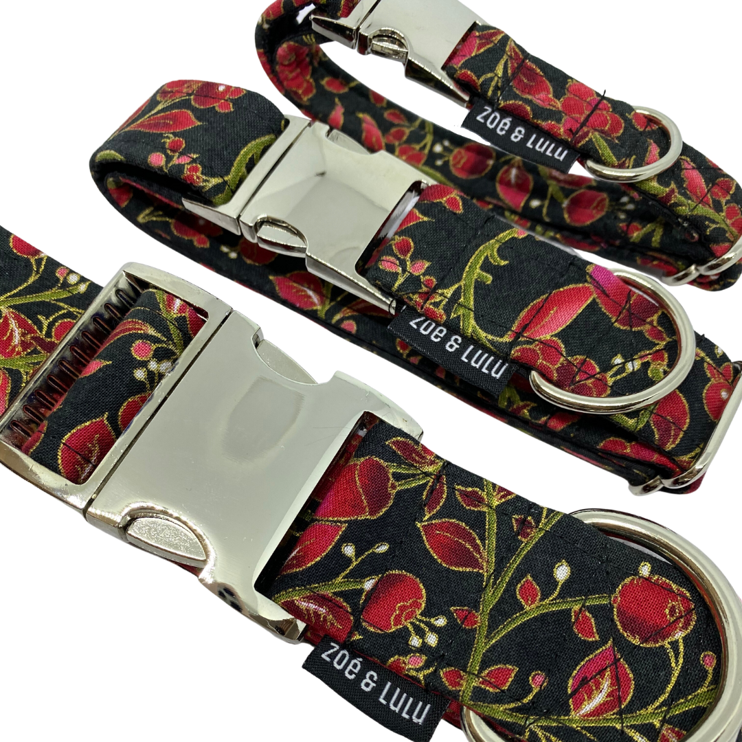 Holly Dog Collar