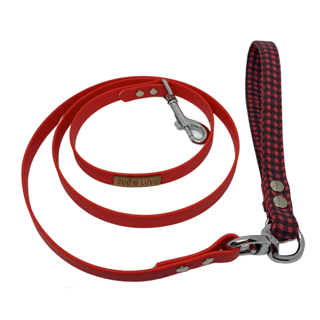 Plaid Hybrid Splash Leash