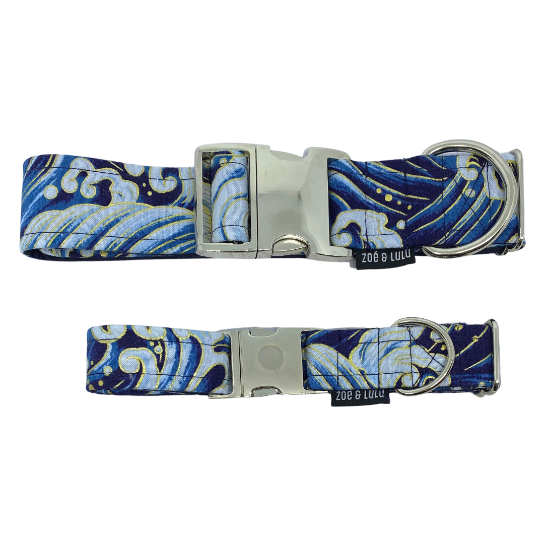 Waves Dog Collar