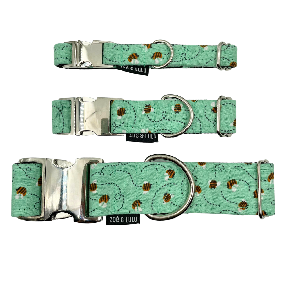 clips de métal abeille collier
