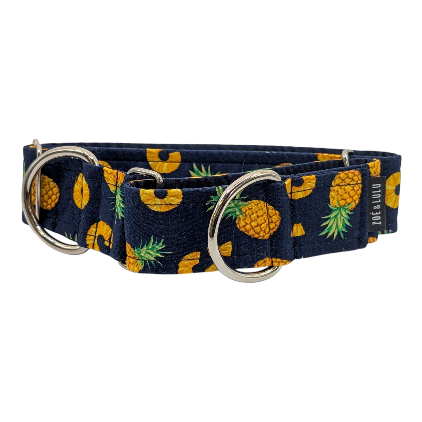 Collier pour chien martingale Ananas