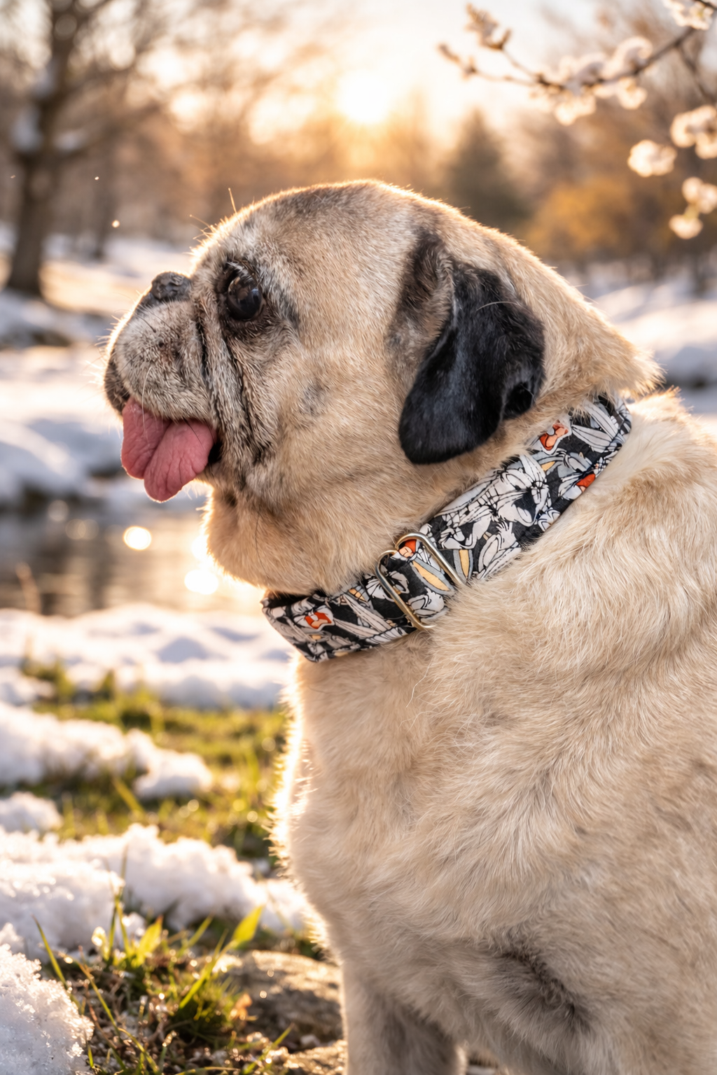 Collier pour chien Quoi d'neuf docteur?