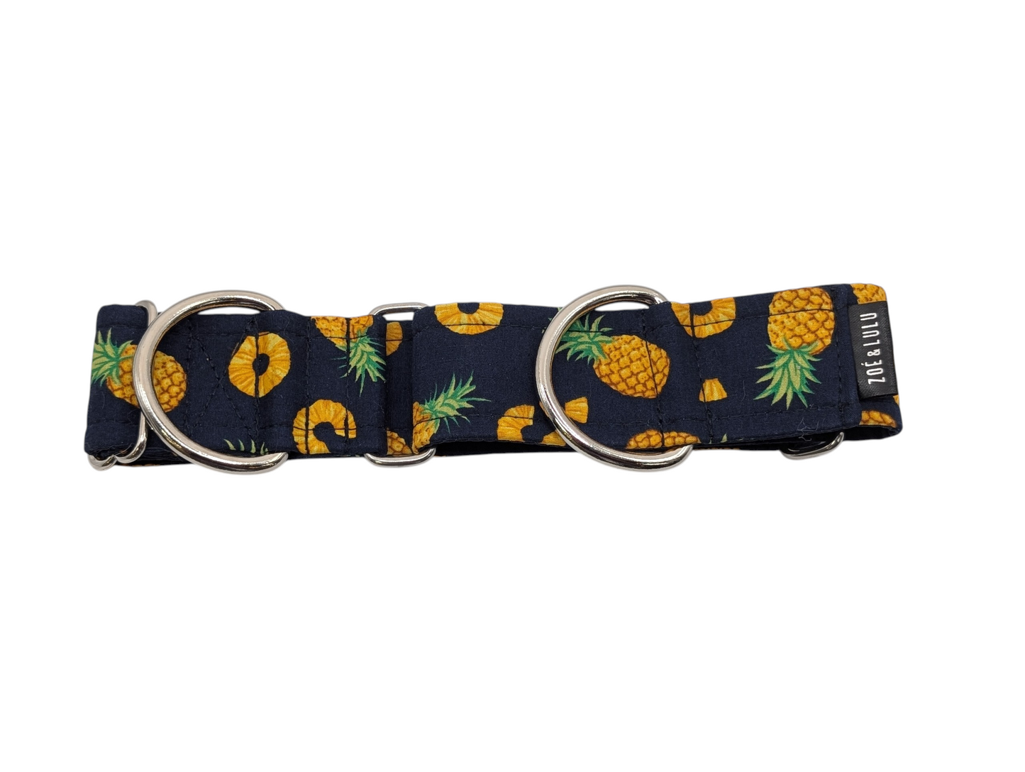 Collier pour chien martingale Ananas