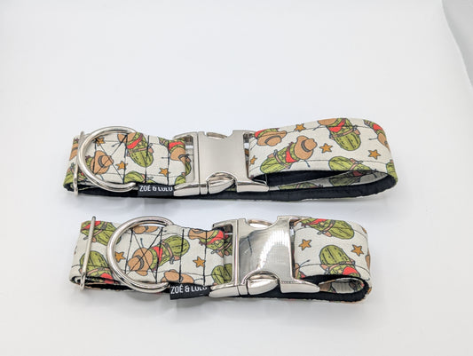 Collier pour chien western cornichon