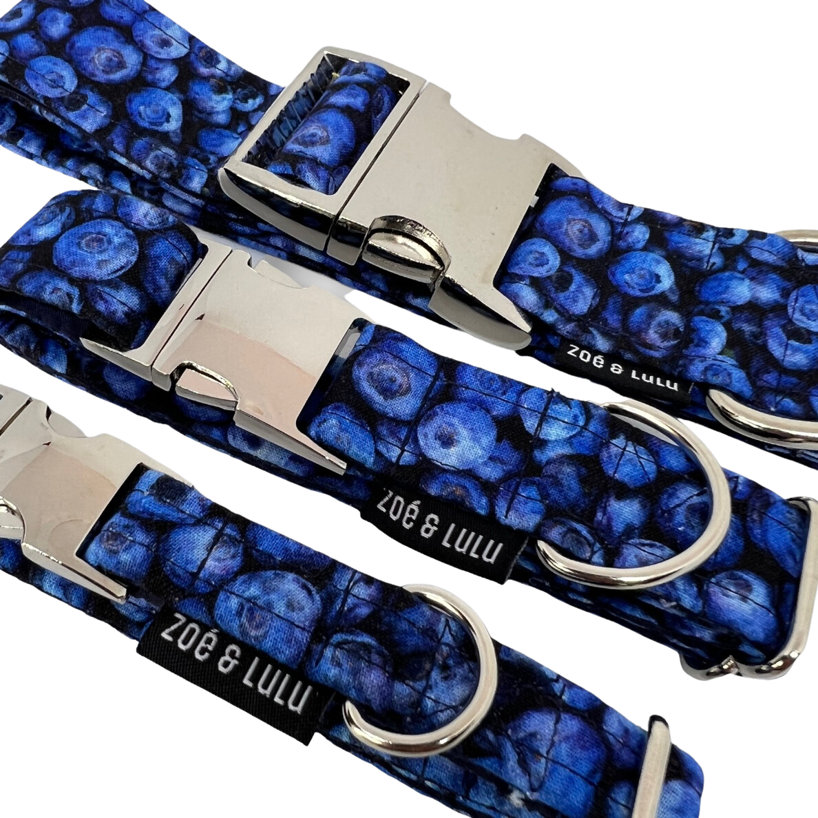 Blueberry Dog Collar Zo Lulu Pet Boutique